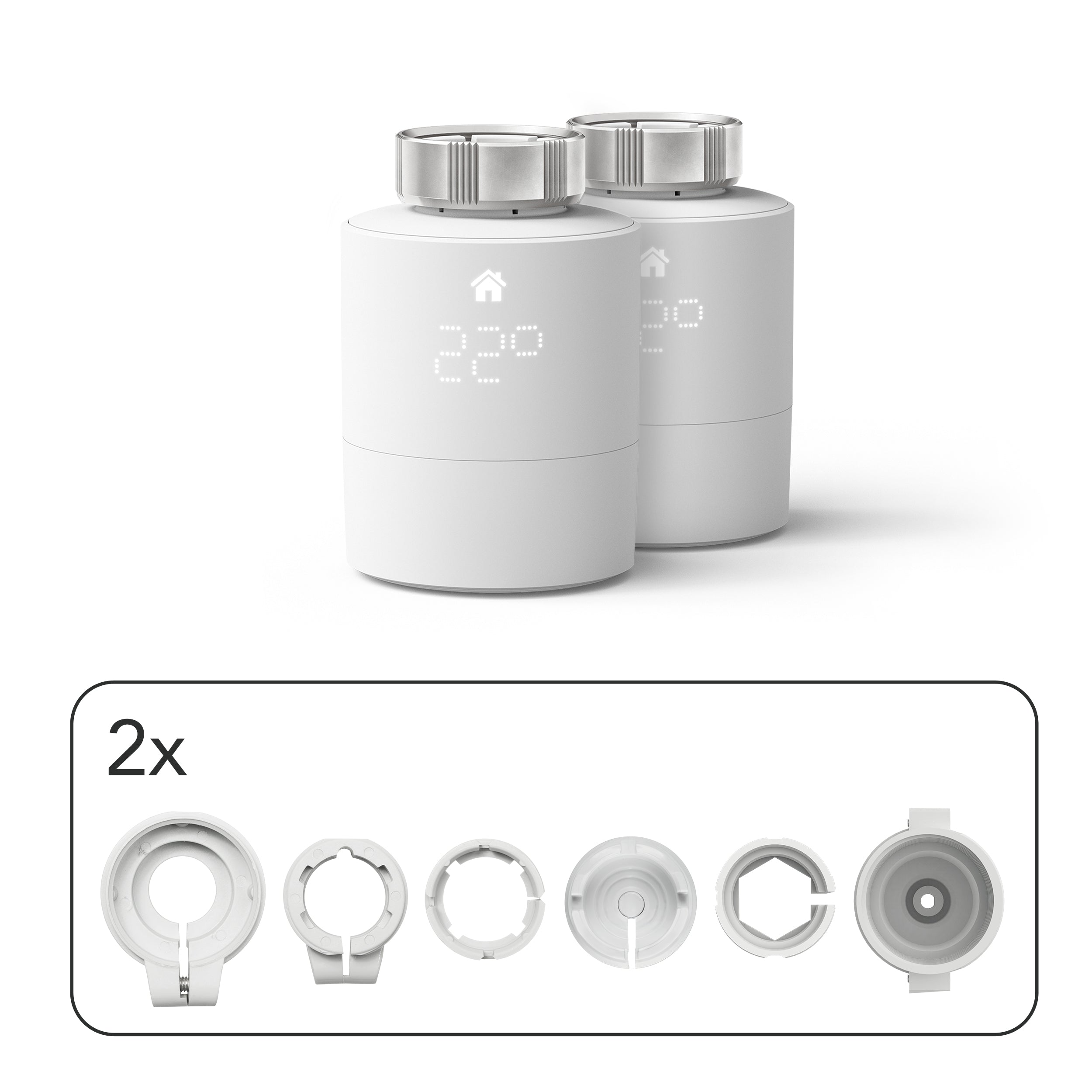 Bouton de radiateur intelligent - Duo Pack